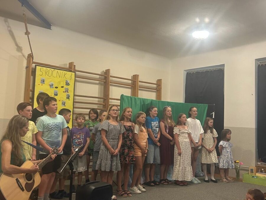 Zahradní slavnost, loučení s páťáky, 26. 6. 2025