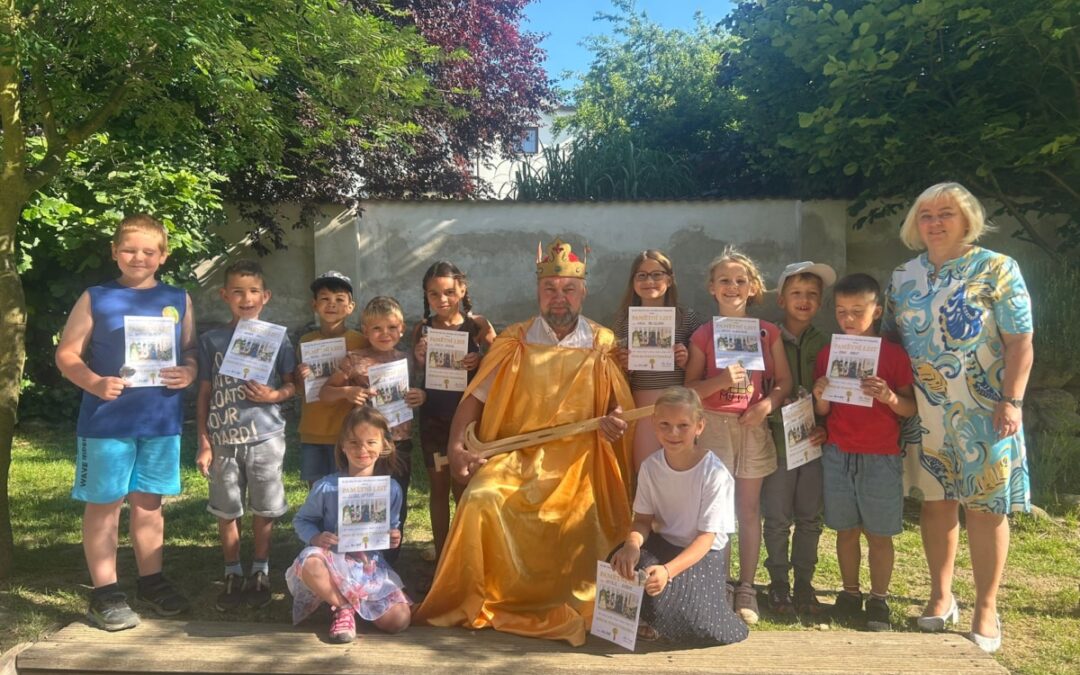 Král Ota, pasování prvňáčků na čtenáře, 25. 6. 2025