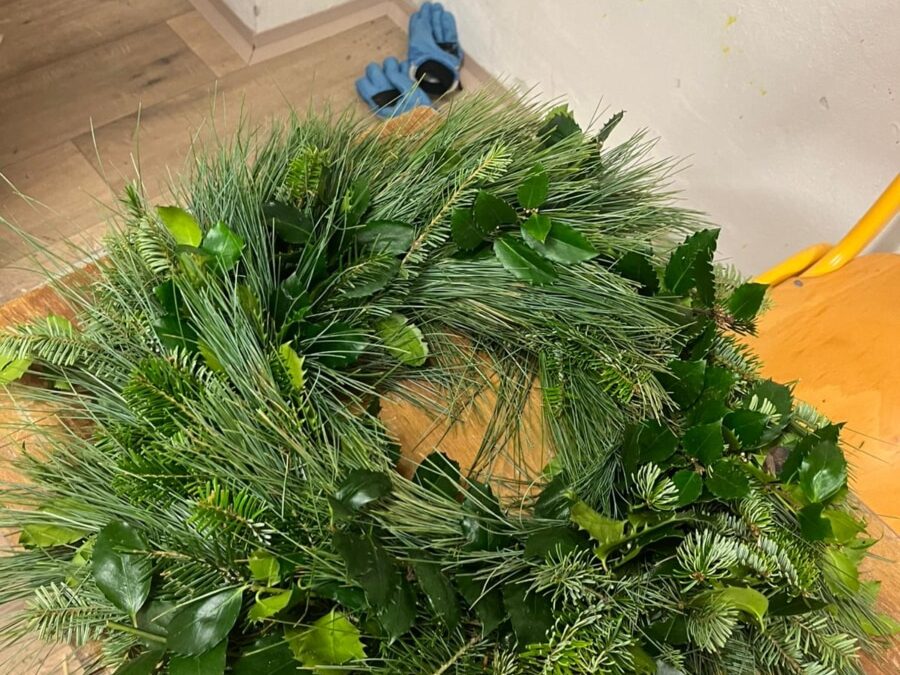 Adventní věnce, 26. 11. 2025, ZŠ a MŠ Nedabyle