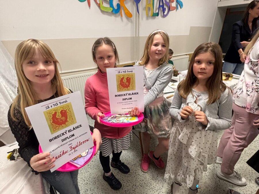 Hlásek – pěvecká soutěž na Borku, 26. 3. 2026, vybraní žáci ZŠ